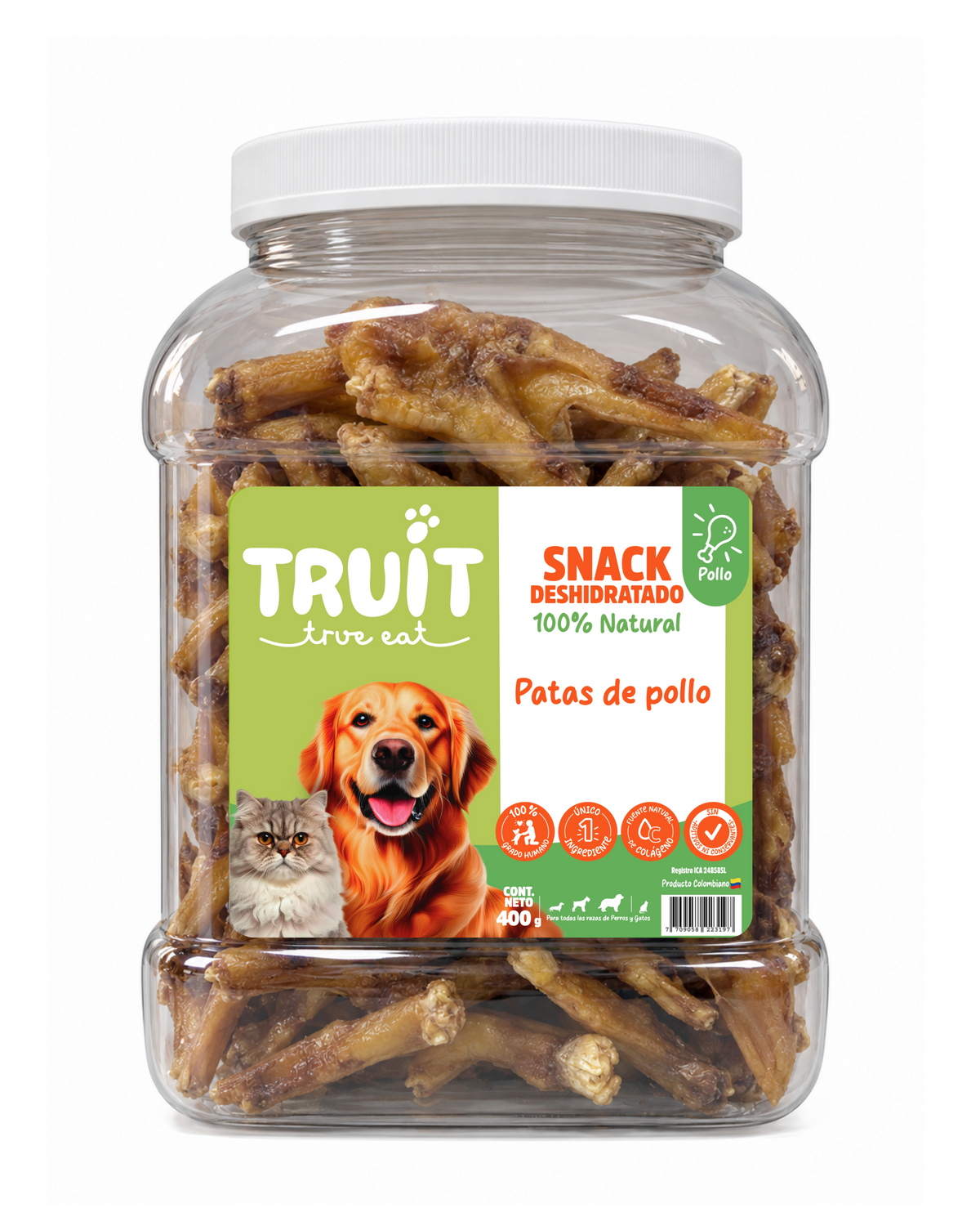 Patas de Pollo Crocantes 400g