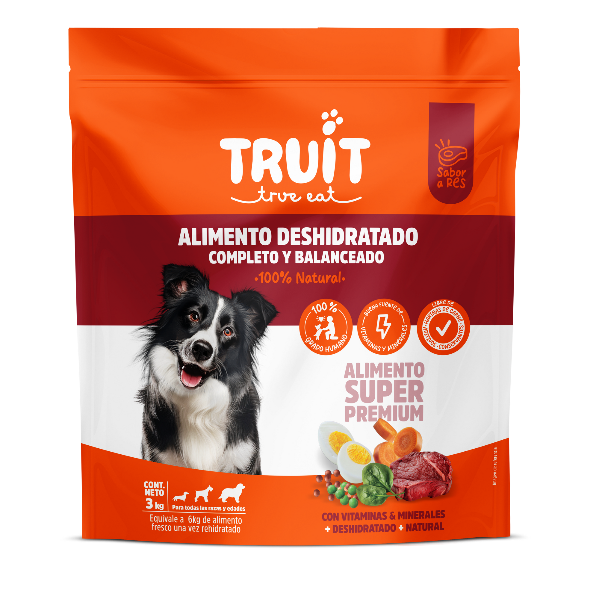 Alimento Truit Res 3kg