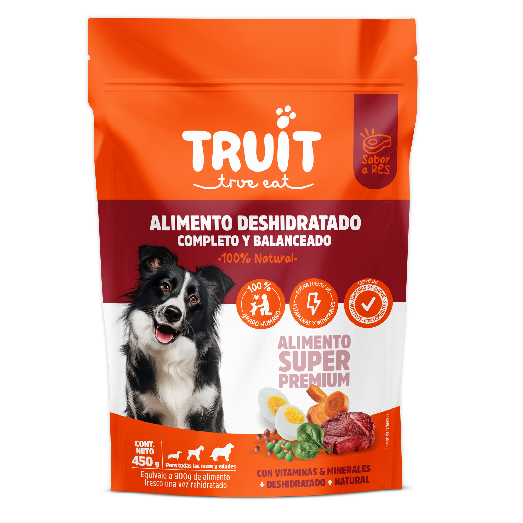 Alimento Truit Res 450g