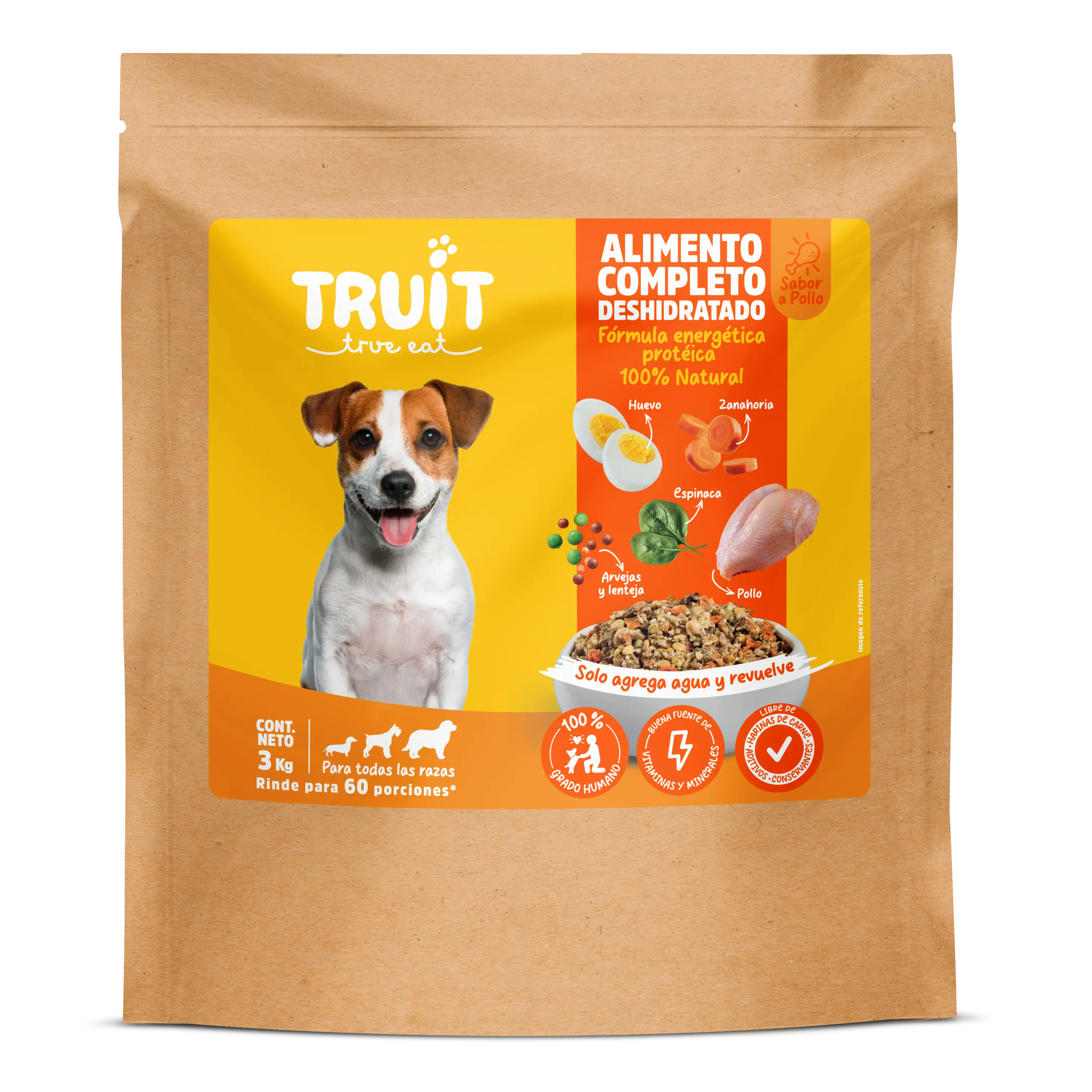 Truit Pollo Rehidratable 3kg