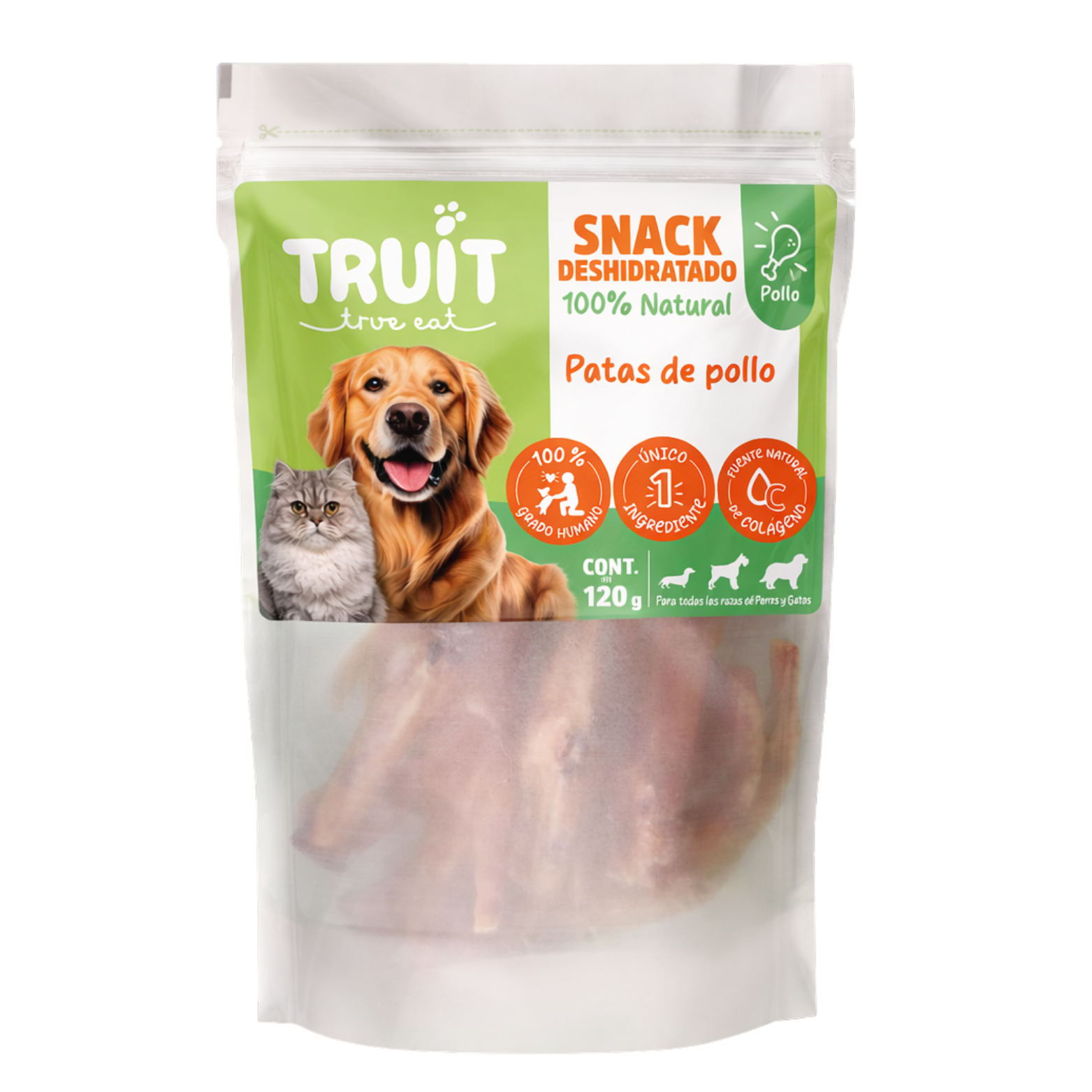 Patas de Pollo Crocantes 120g