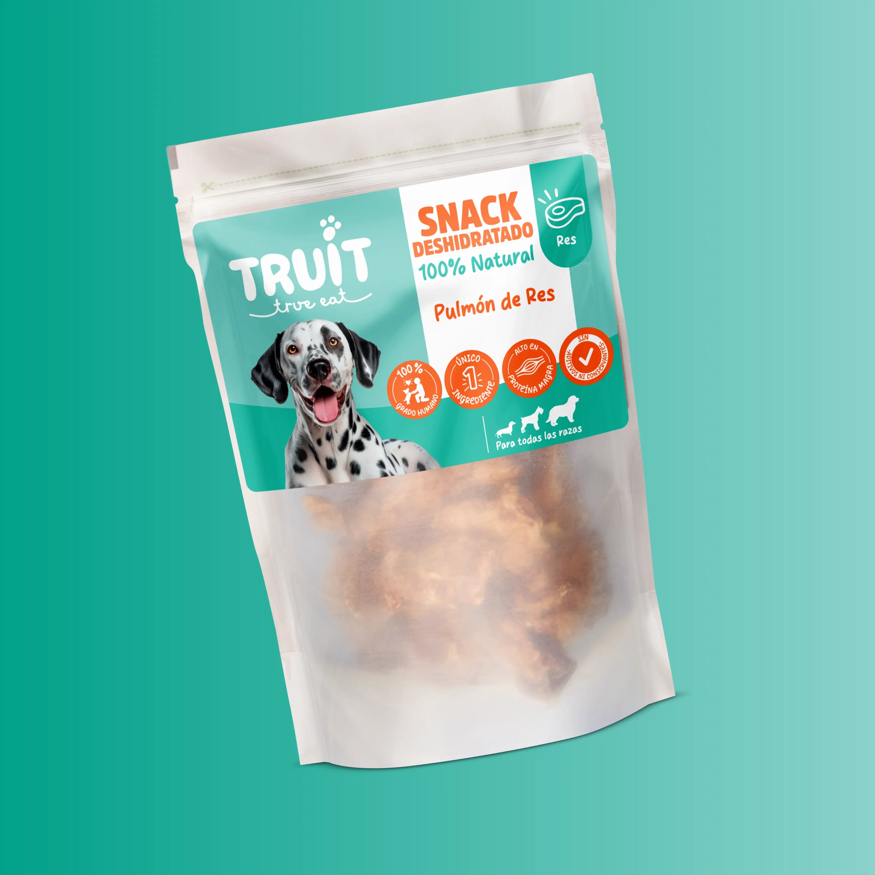 Pulmón de Res Deshidratado 70g