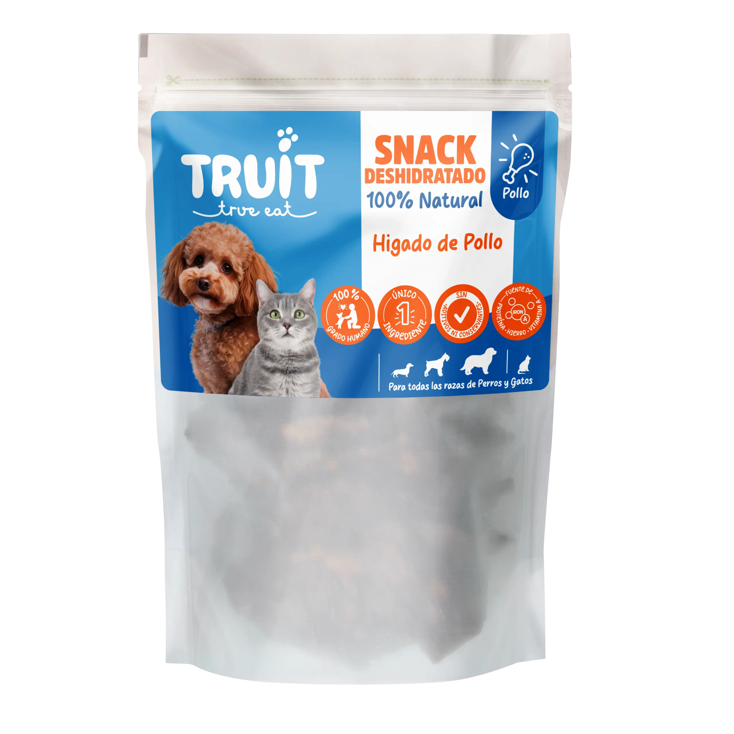 Hígado de Pollo Deshidratado 120g