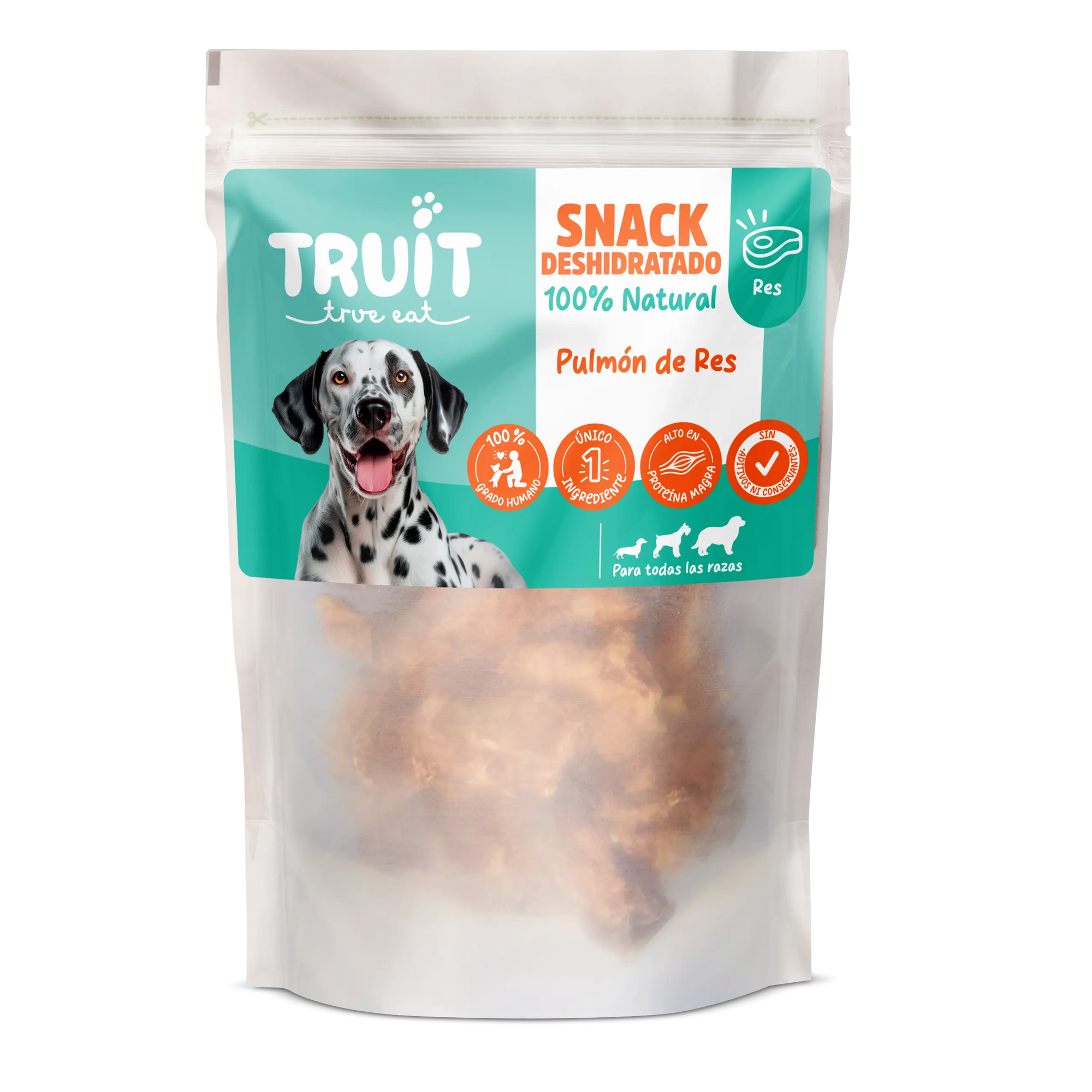 Pulmón de Res Deshidratado 70g