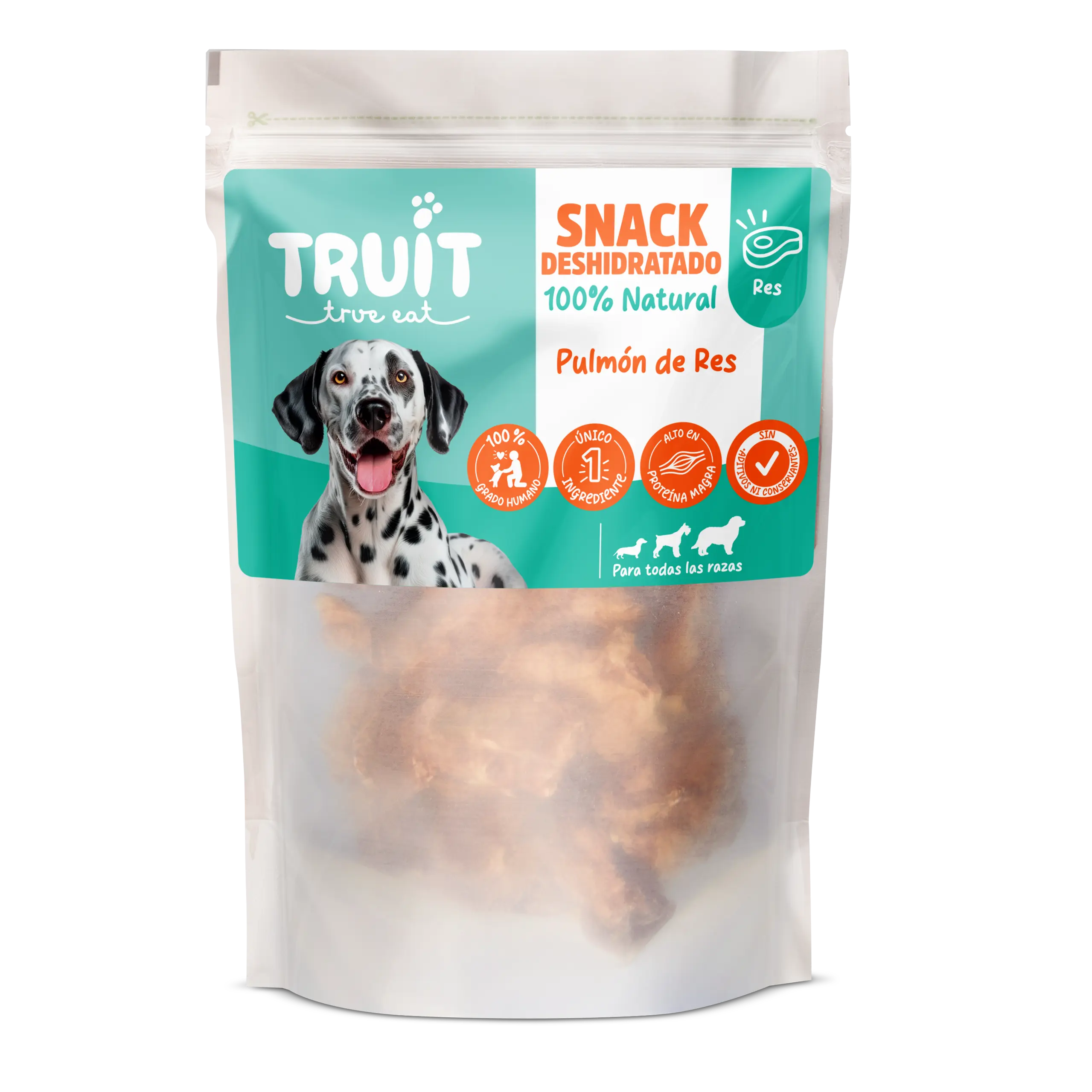 Pulmón de Res Deshidratado 70g